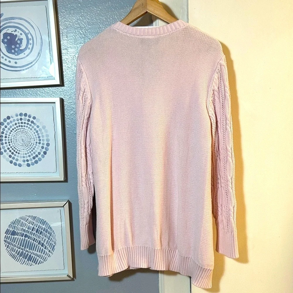 Lane Bryant Light Pink V-Neck Sweater Size 22/24